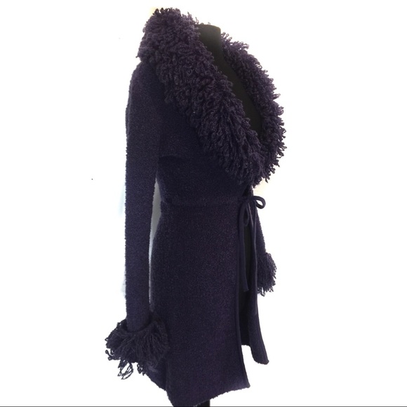 Halukoko Women’s Vintage Long Cardigan - Picture 2 of 6